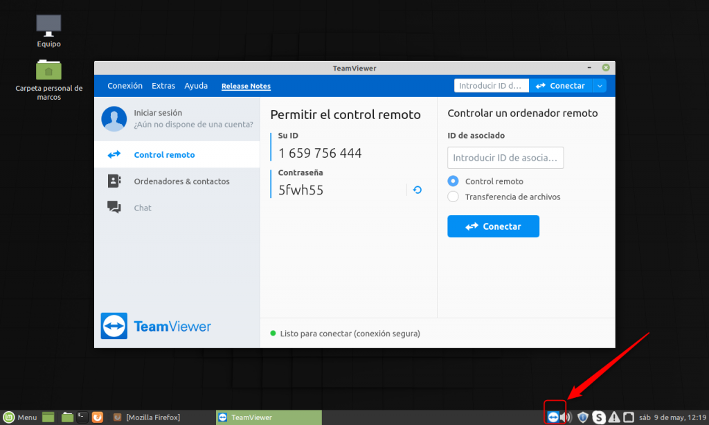 TEAMVIEWER LINUX MINT 19